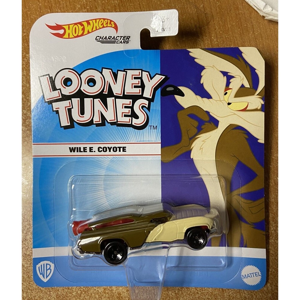 Hot Wheels Character Car -Looney Tunes - #HNP36 Wile E Coyote